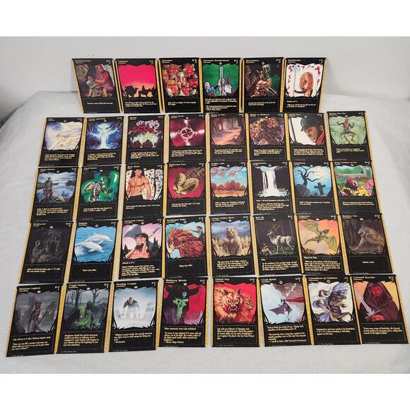 Tempest Of The Gods Starter Deck Pack Of 70 Black Dragon 1995 New Open Box - Picture 2 of 7